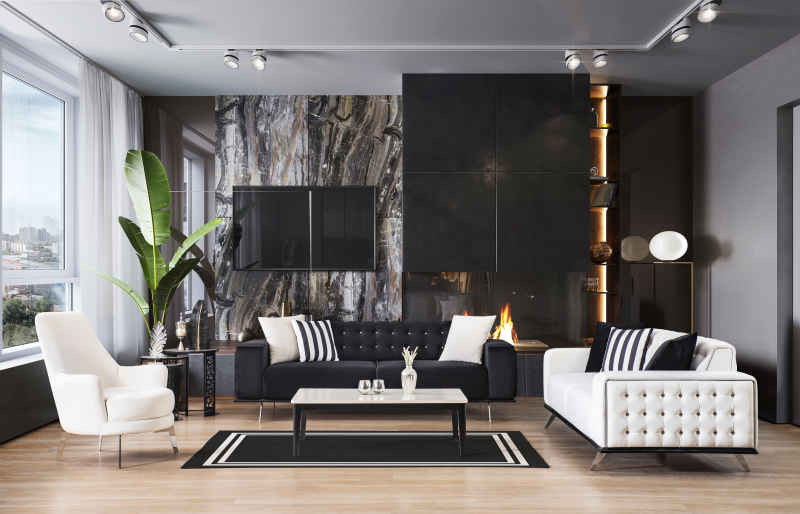 Versace Koltuk Takimi Kocamanlar Mobilya